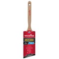 Wooster 2-1/2" Semi-Oval Angle Sash Paint Brush, Gold CT Polyester Bristle, Wood Handle 5236